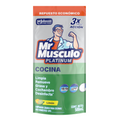 Mr. Músculo Platinum, Desengrasante Limón, Repuesto 500mL
