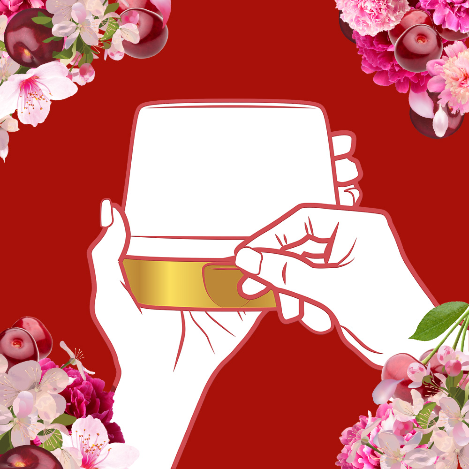 Glade Aromatizante de ambiente en gel Alegria Floral y Frutos Rojos 180g