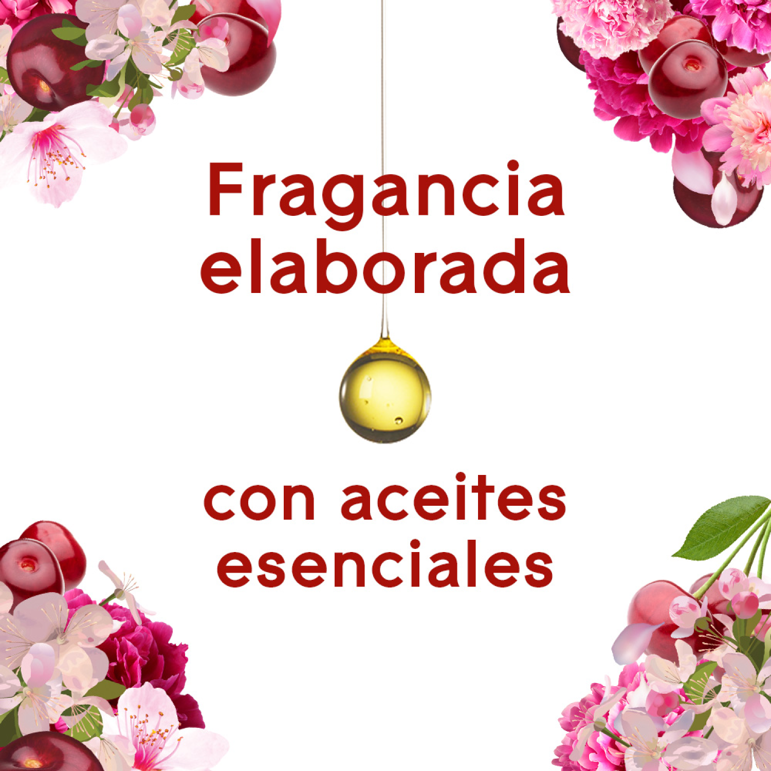 Glade Aromatizante de ambiente en gel Alegria Floral y Frutos Rojos 180g