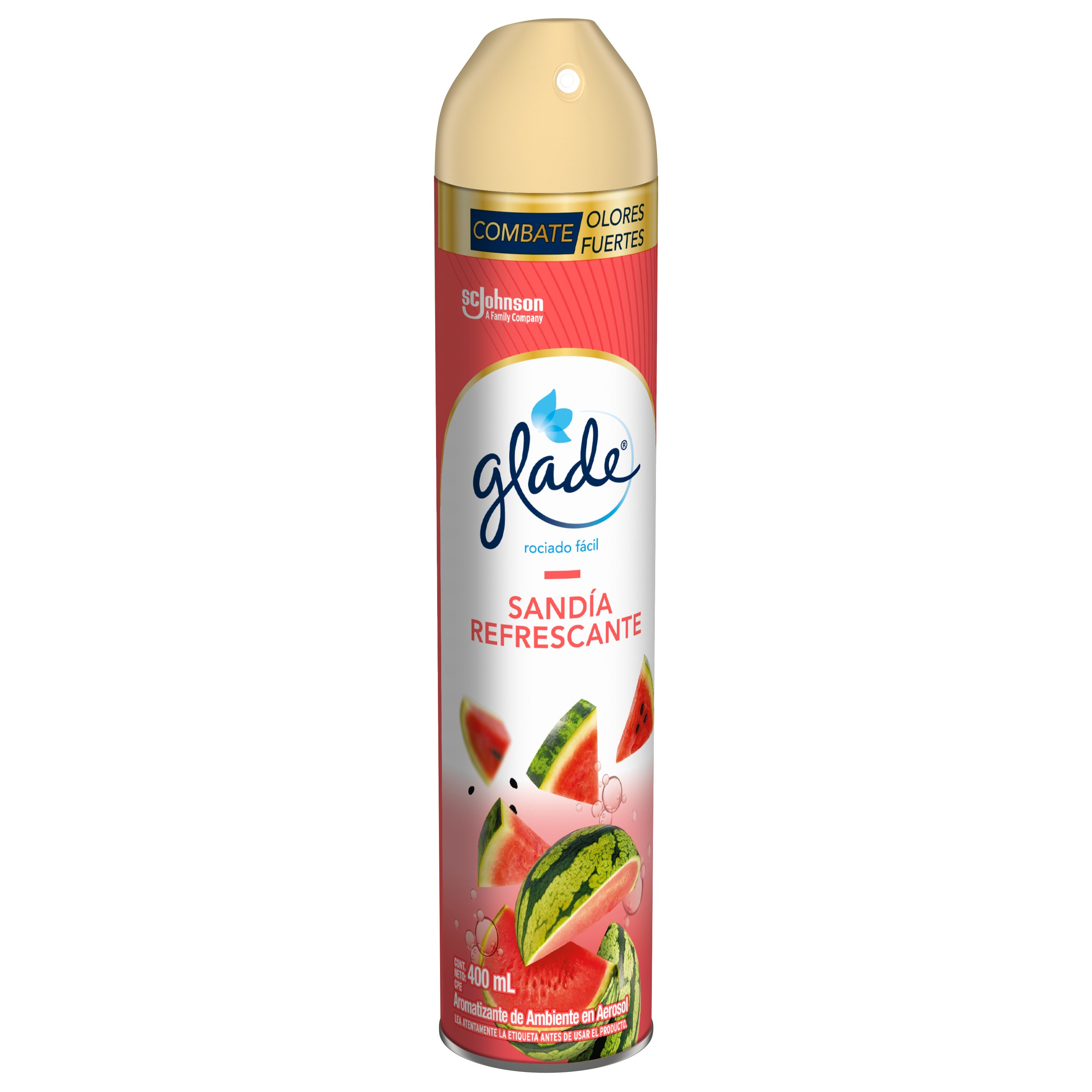 Aromatizante en Aerosol Glade Sandía Refrescante 400ml