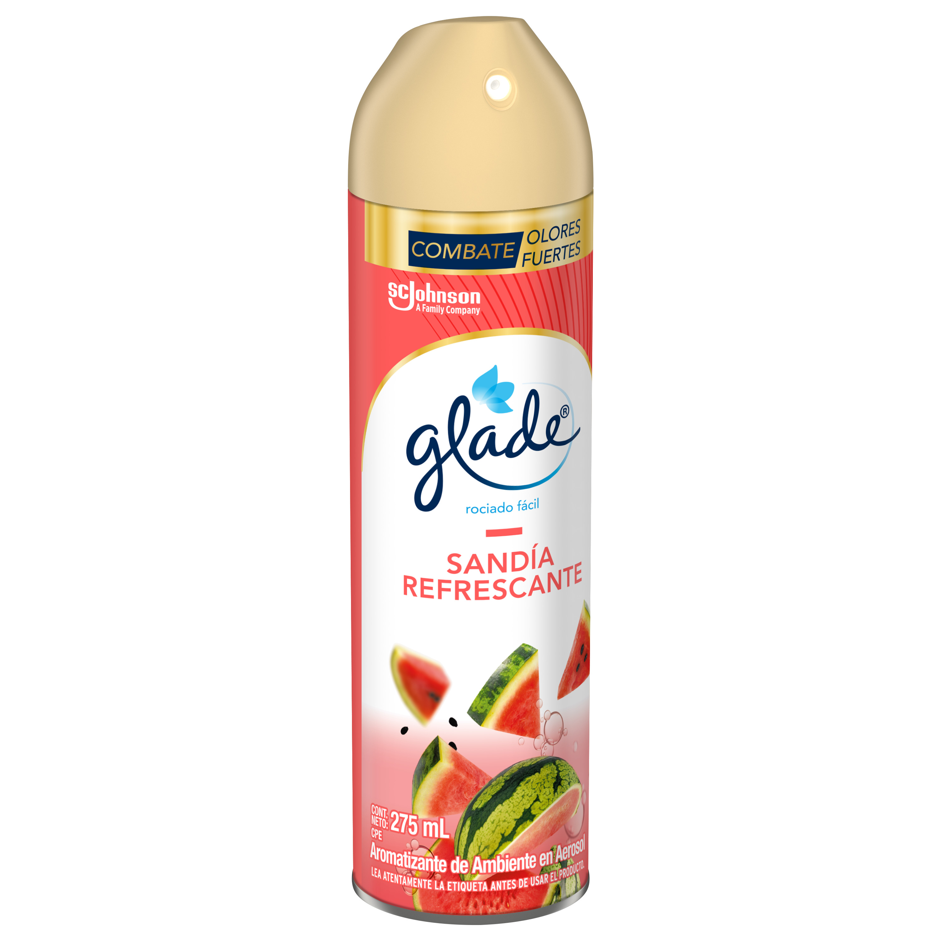 Aromatizante en Aerosol Glade Sandía Refrescante 275ml