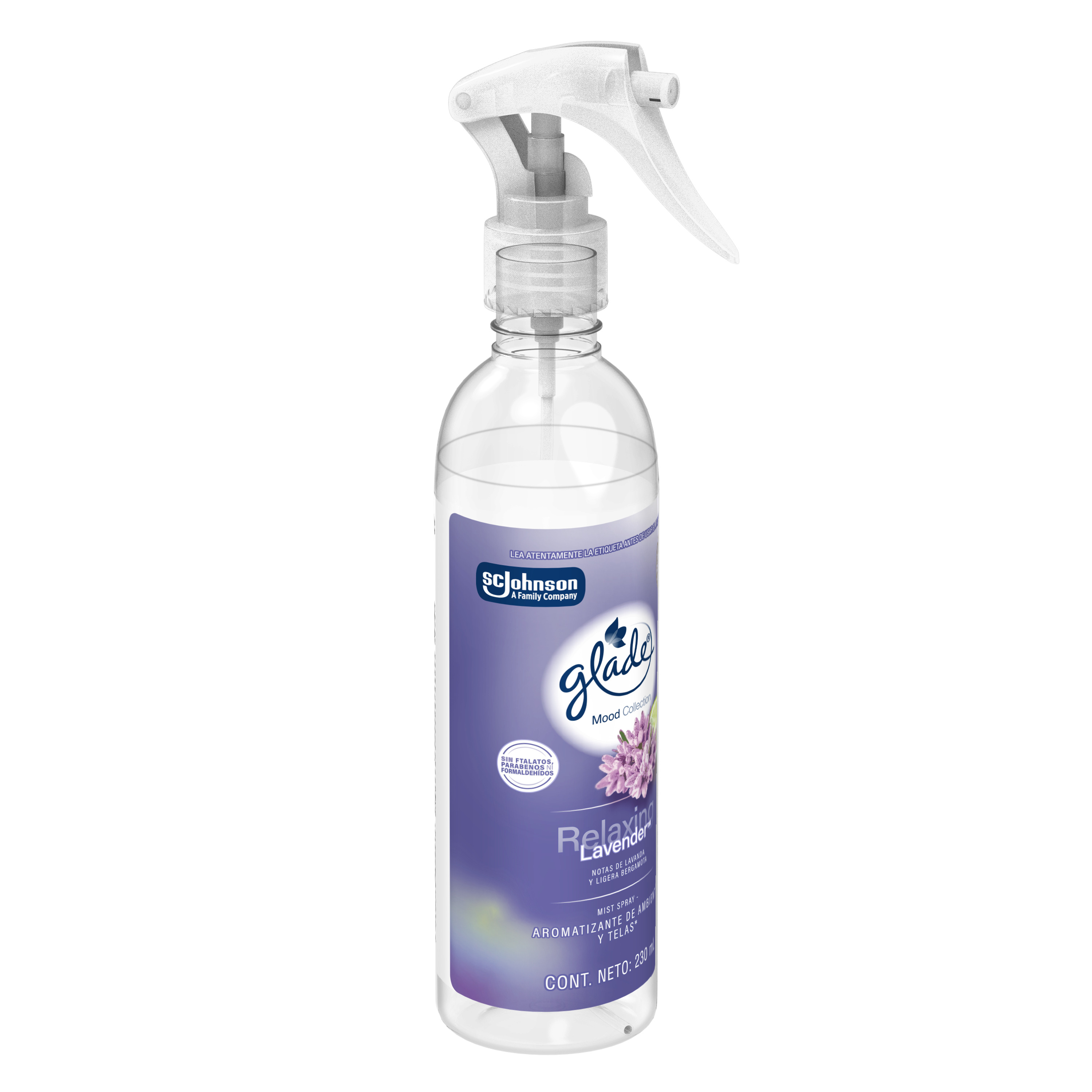 Mist Spray aromatizante de ambiente y telas Glade Cozy Cotton 230 ml