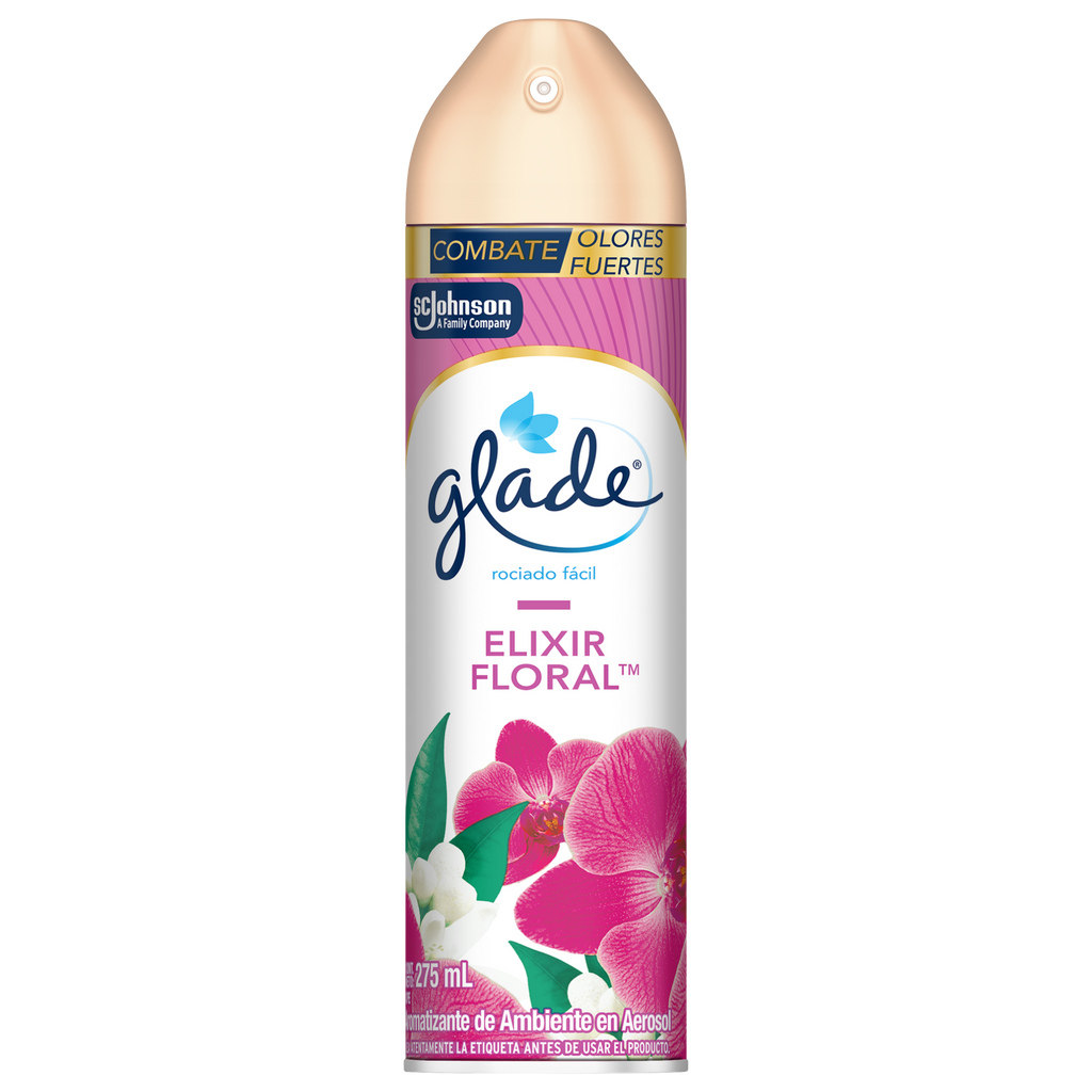 Glade Aromatizante en Aerosol Elixir Floral 275ml