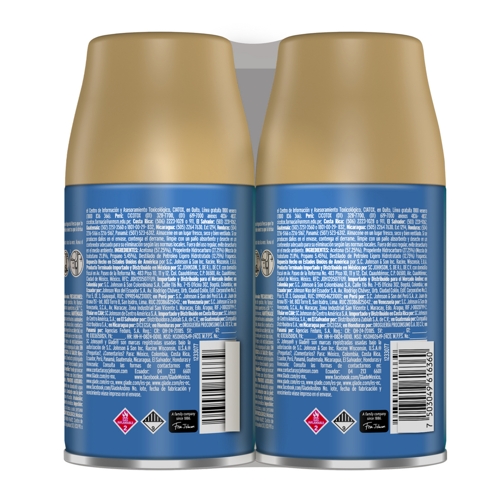 Glade Aromatizante Automático Coco Vibes 2 repuestos 350 g
