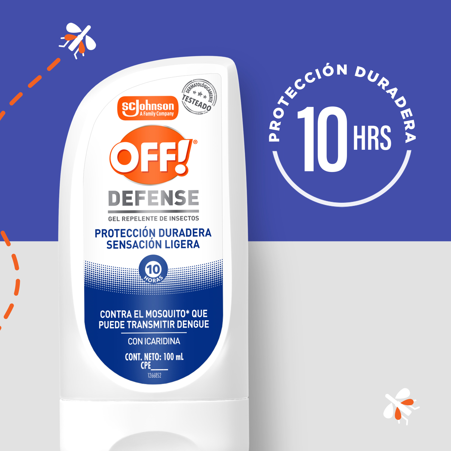 OFF! Family Repelente de Insectos en Gel 100ml