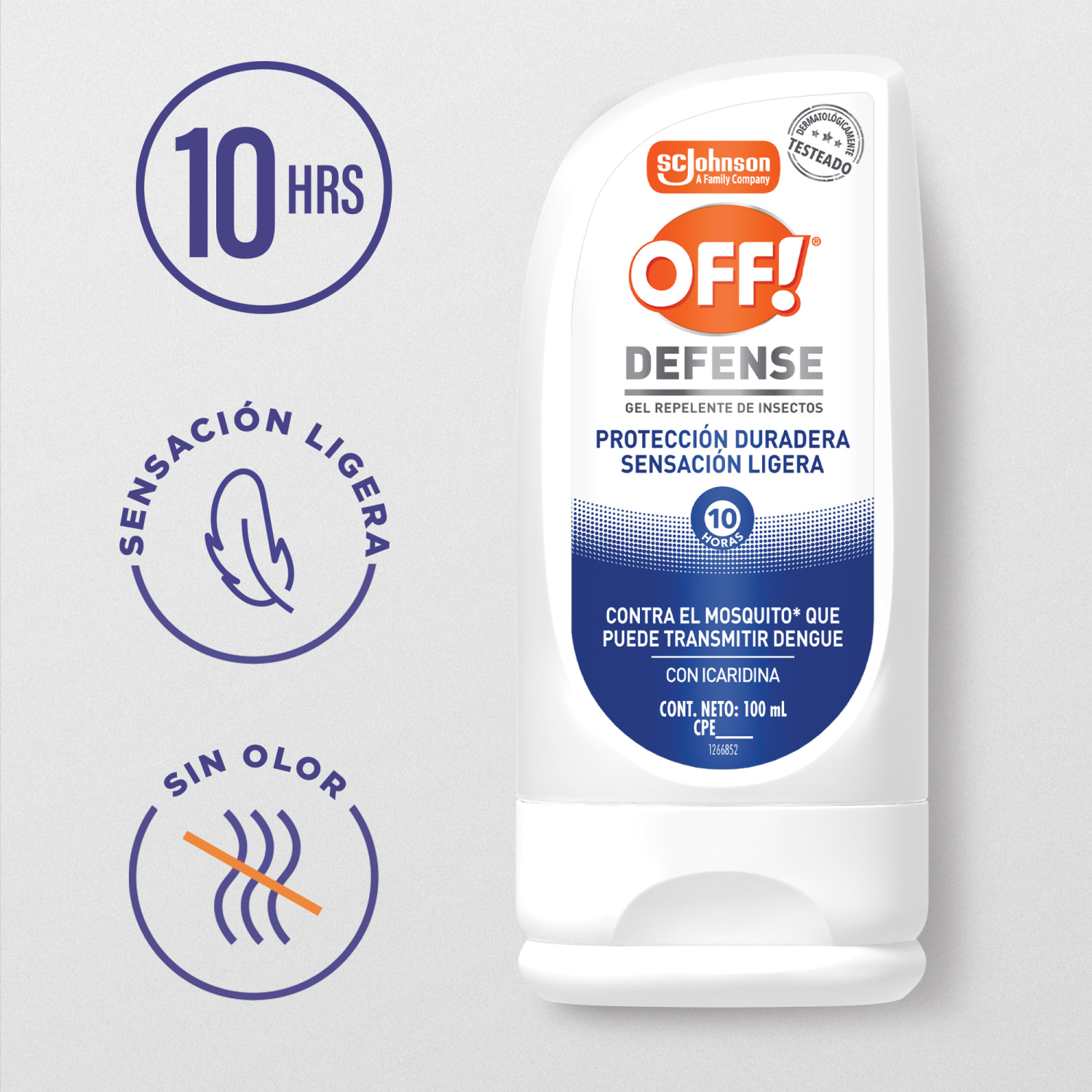 OFF! Family Repelente de Insectos en Gel 100ml