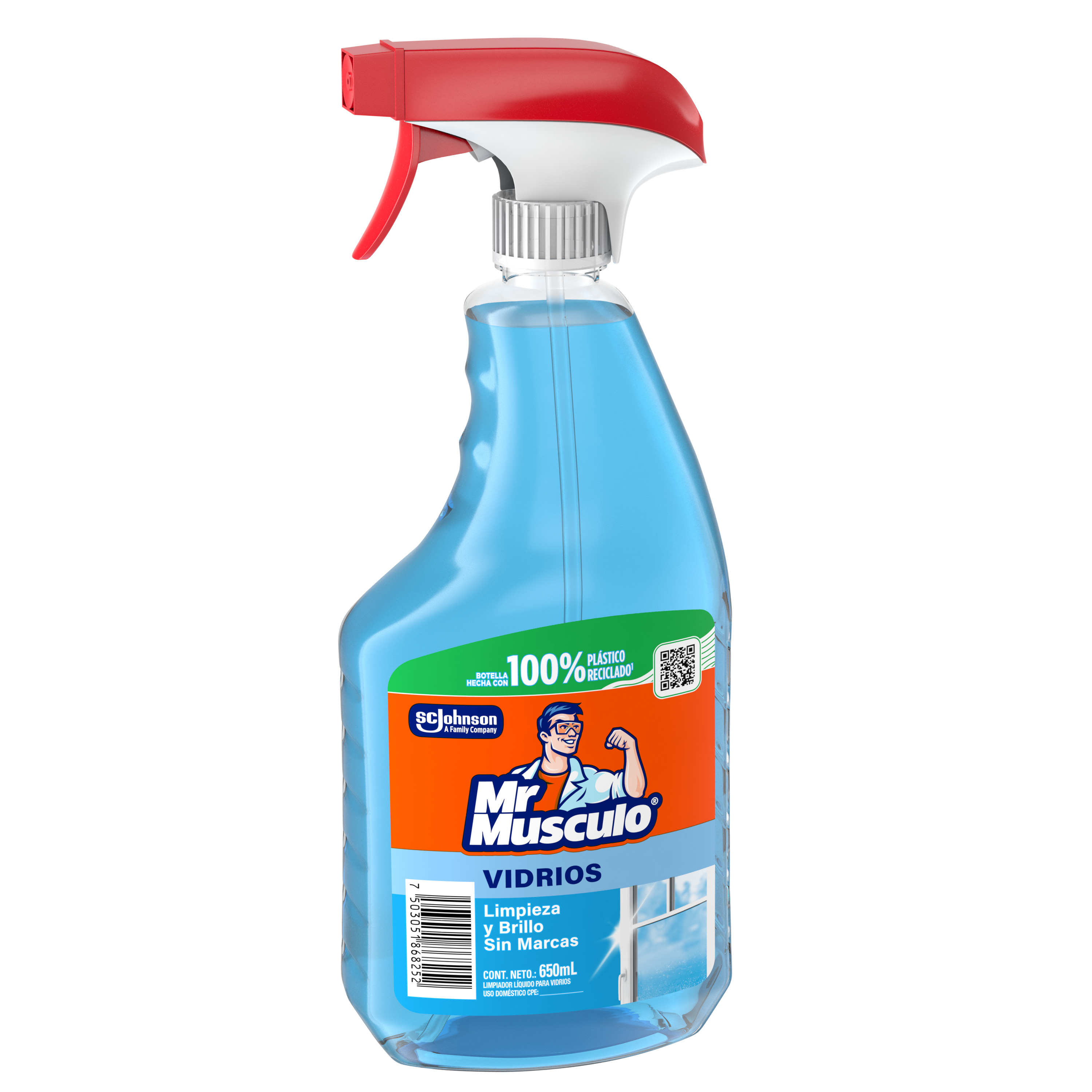 Mr. Músculo Vidrios, Gatillo 500mL