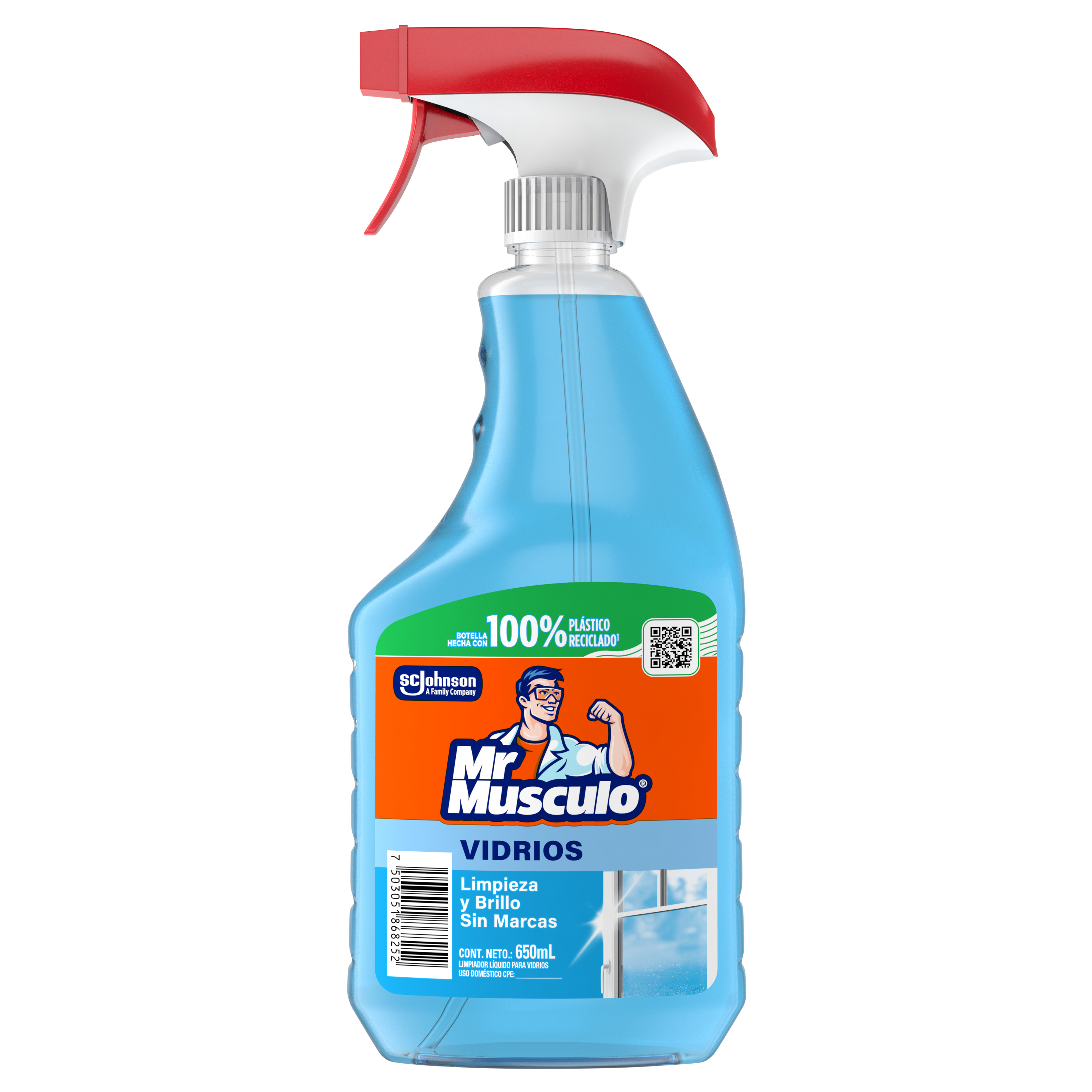 Mr. Músculo Vidrios, Gatillo 500mL
