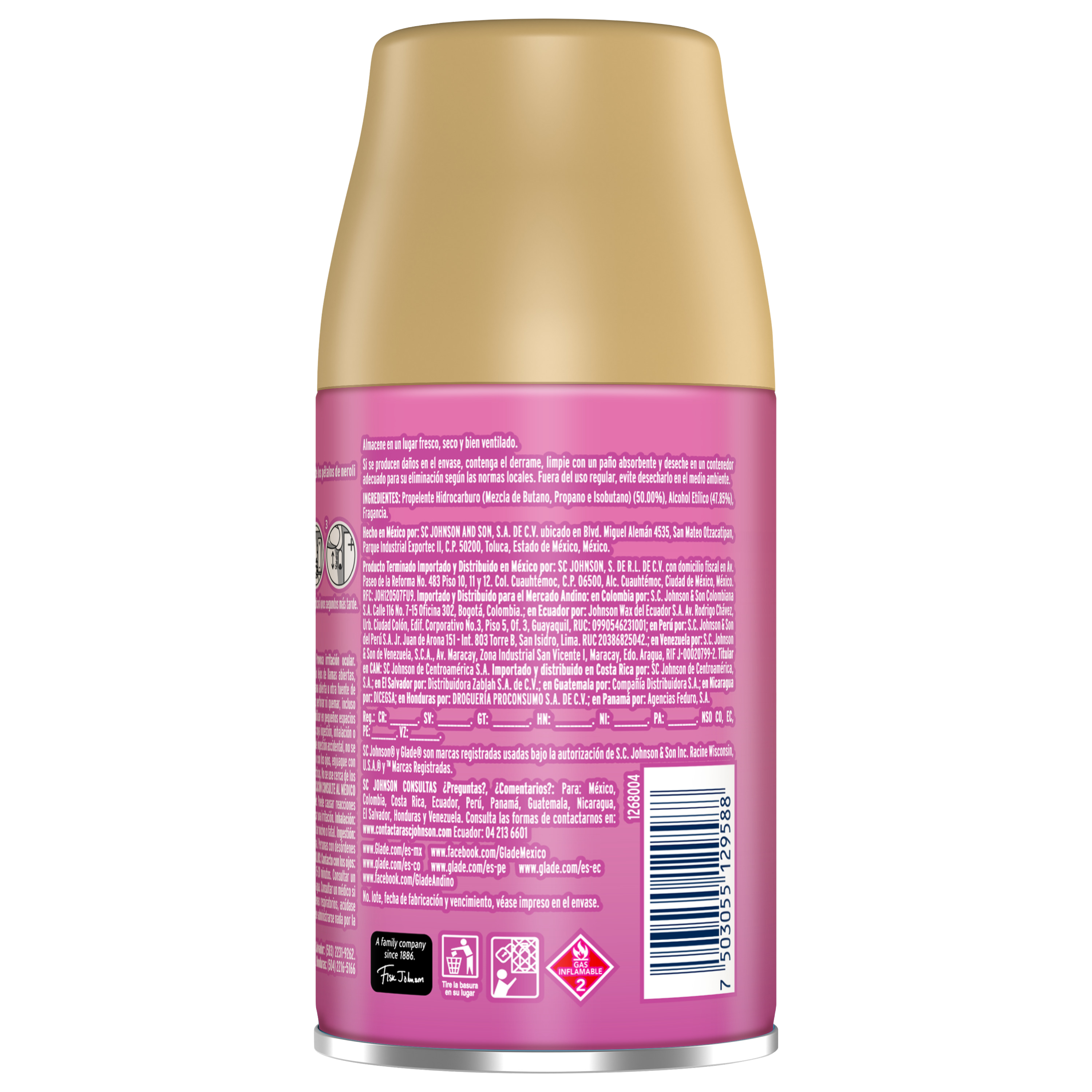 Glade Aromatizante Automático Elixir Floral Repuesto 175g