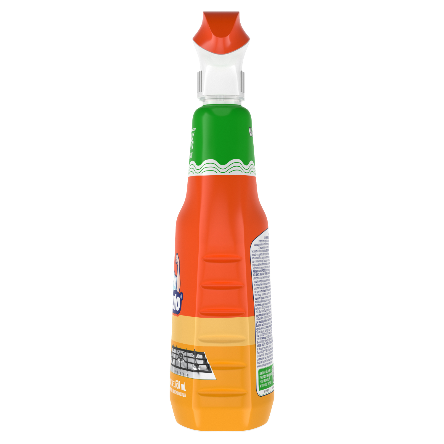 Mr. Músculo Desengrasante, Naranja, Gatillo 650mL