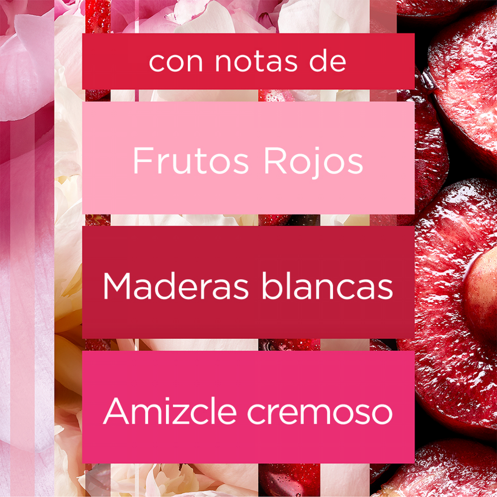 Glade® Aromatizante Varitas Alegría Floral y Frutos Rojos Frasco con 100 ml y 6 Varitas