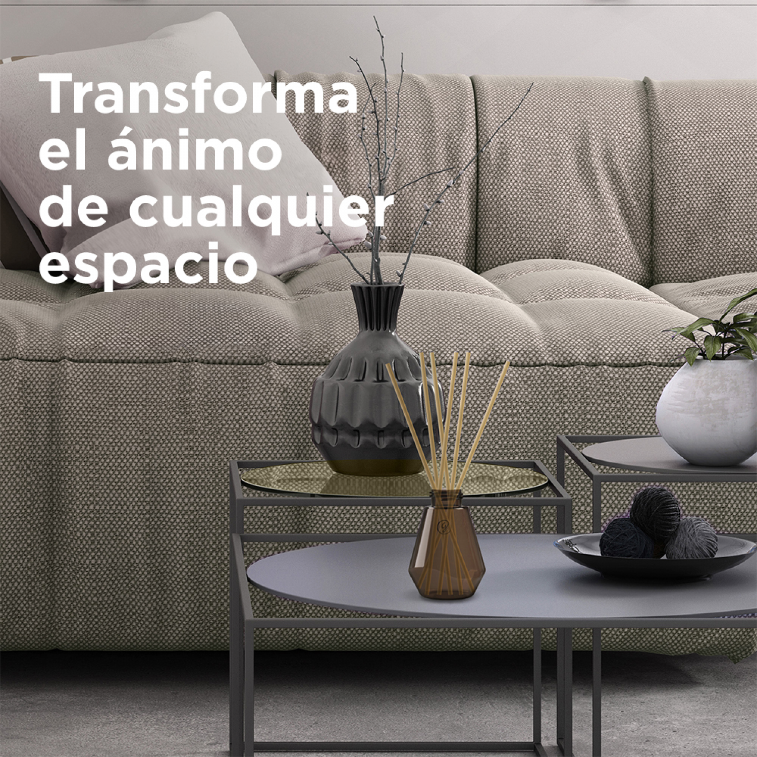 Glade® Aromatizante Varitas Alegría Floral y Frutos Rojos Frasco con 100 ml y 6 Varitas