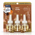 Glade Aromatizante Aceites Naturales Dulce Vainilla 3 Repuestos 21ml c/u