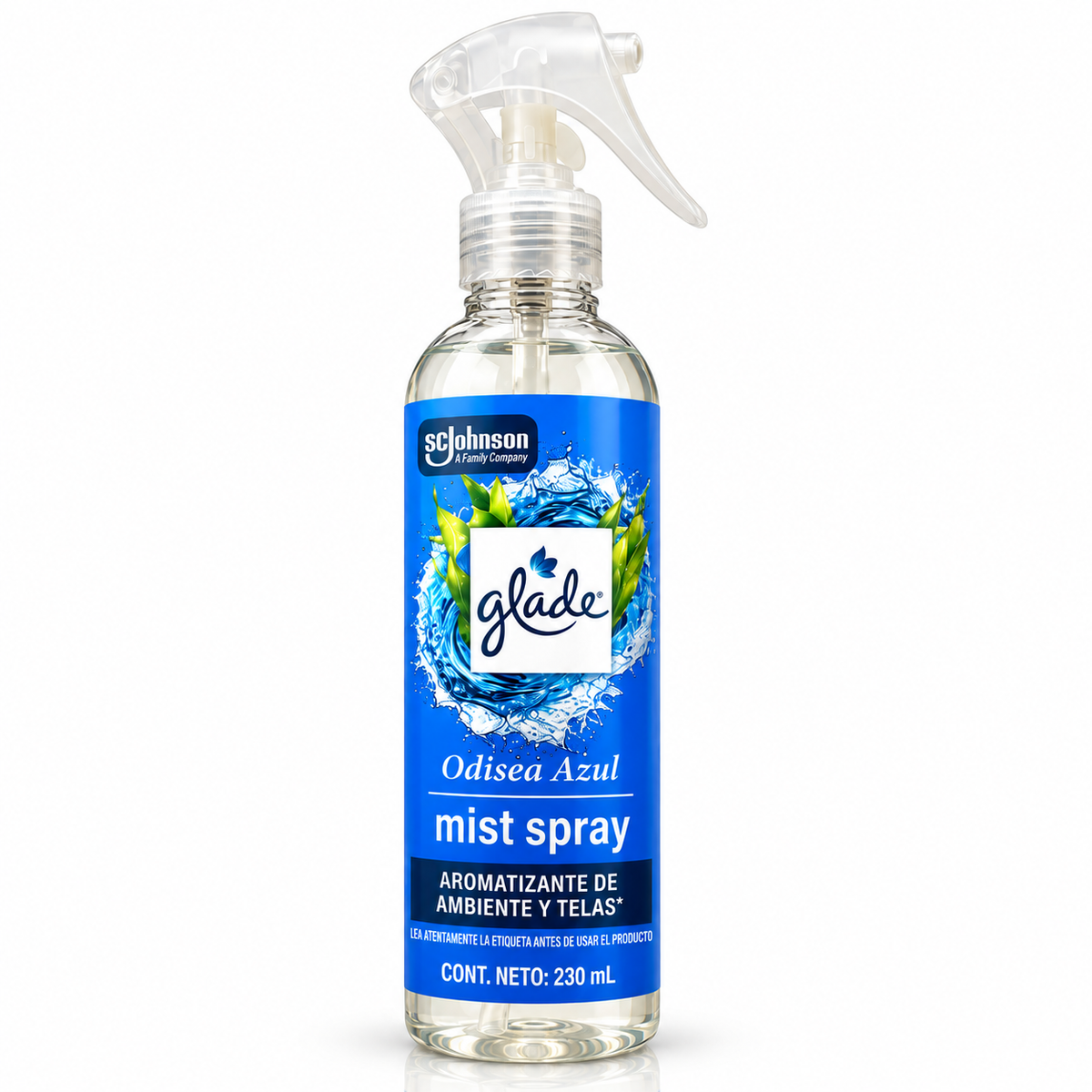 Mist Spray aromatizante de ambiente y telas Glade Odisea 230 ml